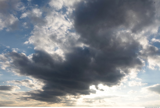 Blue Clouded Skies