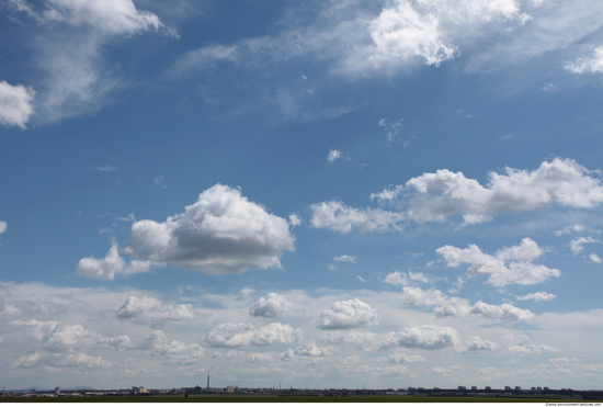 Blue Clouded Skies