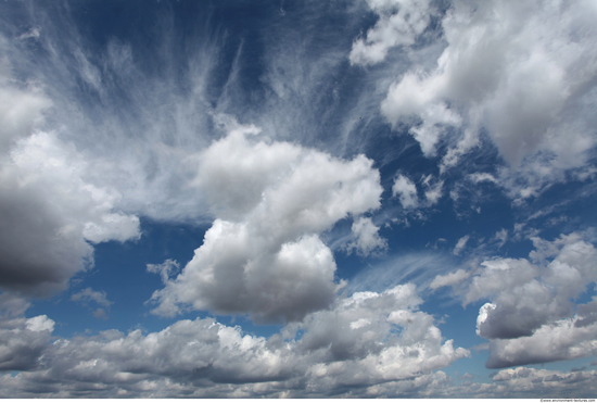 Blue Clouded Skies