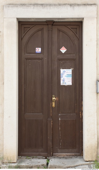 Double Wooden Doors