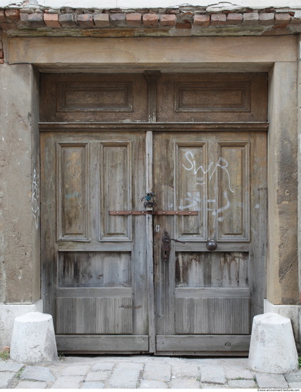 Double Wooden Doors