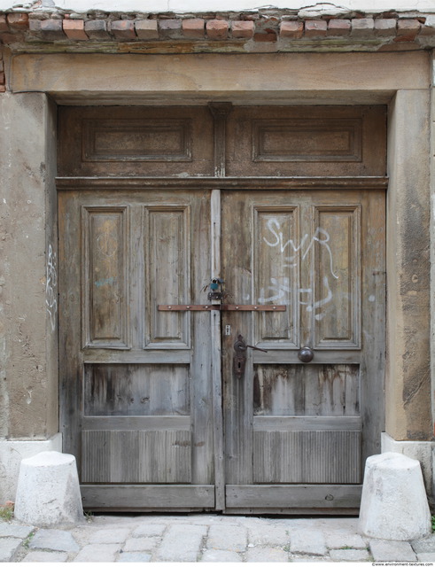 Double Wooden Doors