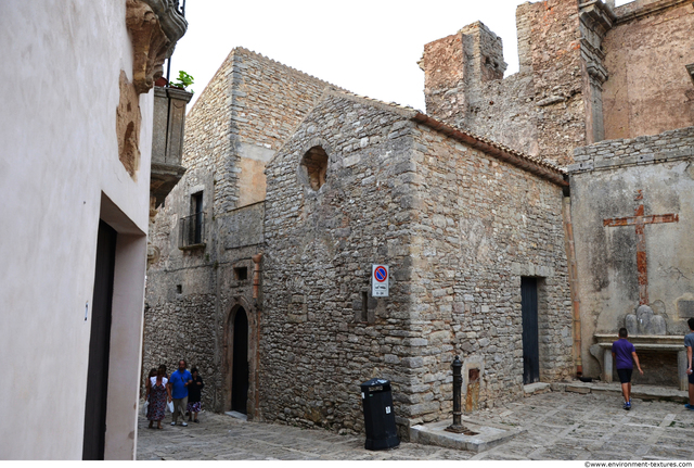 Photo Texture of Buildings Castellammare
