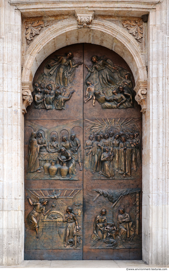 Ornate Wooden Doors