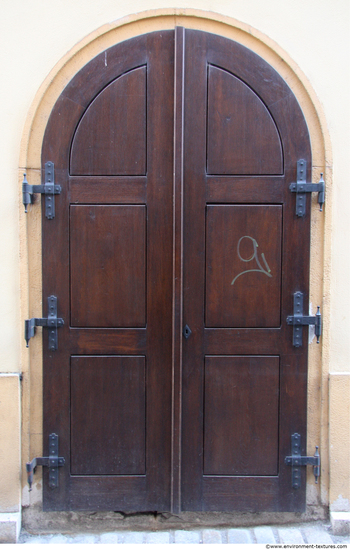 Double Wooden Doors