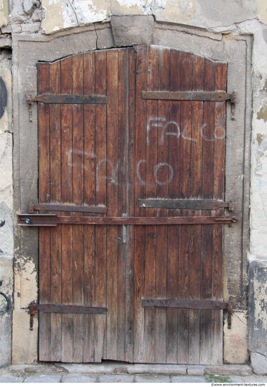 Double Wooden Doors