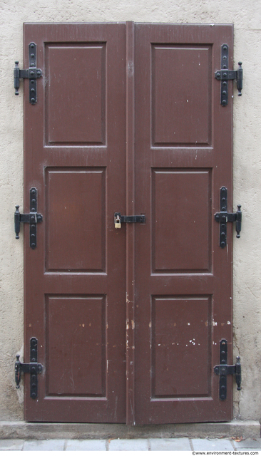 Double Wooden Doors