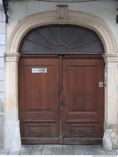 Double Wooden Doors