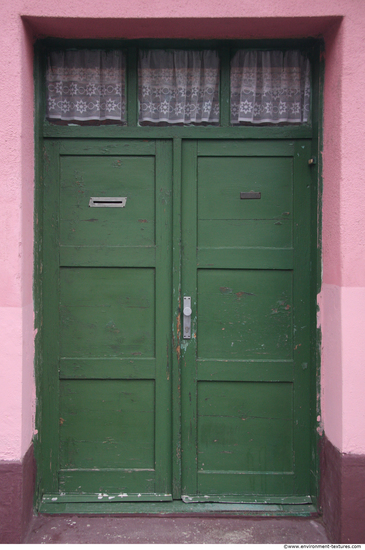 Double Wooden Doors