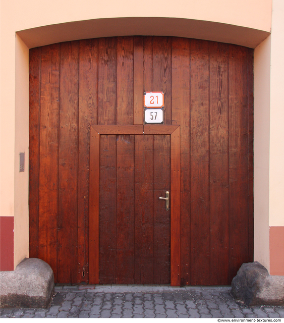 Photo Texture of Doors Wooden