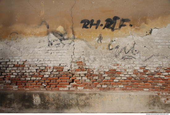 Wall Bricks Plastered