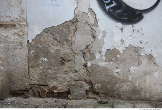 Walls Plaster Damaged