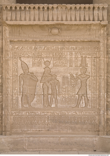 Egypt Dendera Hieroglyphics