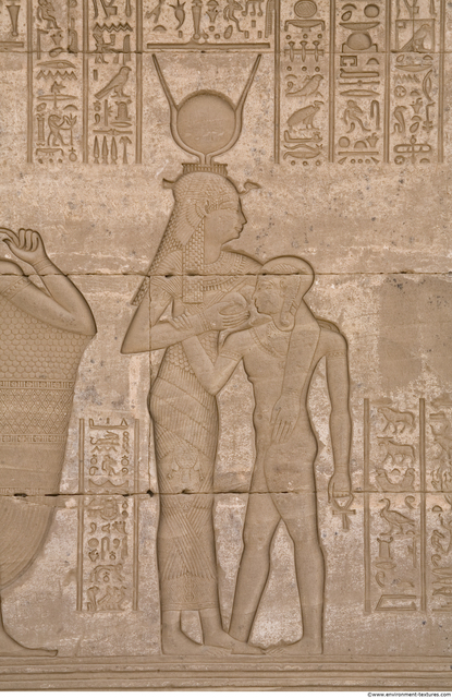 Egypt Dendera Hieroglyphics