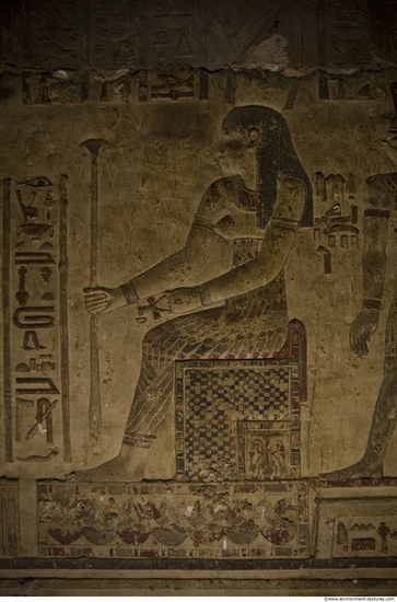 Egypt Dendera Hieroglyphics