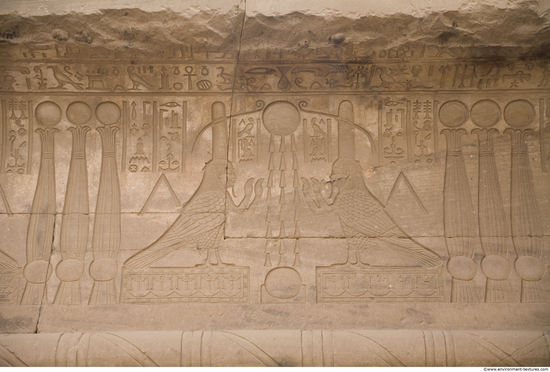 Egypt Dendera Hieroglyphics