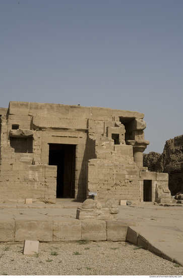 Egypt Dendera Buildings