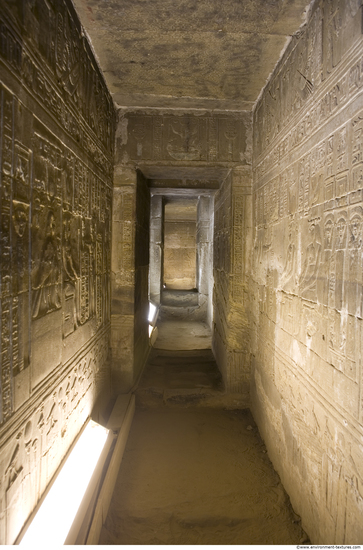 Egypt Dendera Interiors