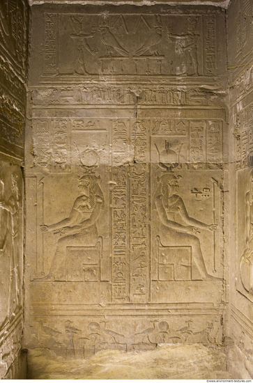 Egypt Dendera Hieroglyphics