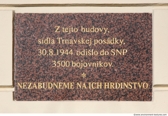 Memorial Plaque