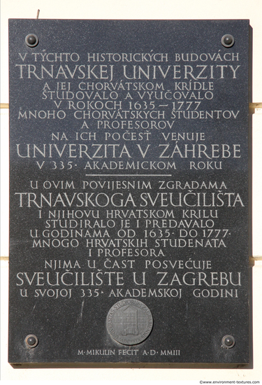 Memorial Plaque