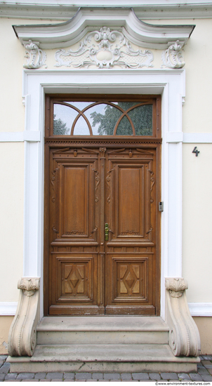 Ornate Wooden Doors