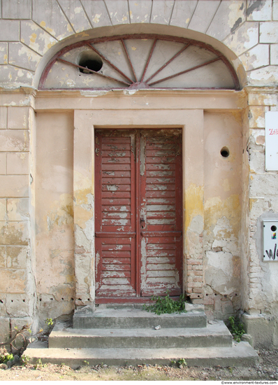 Double Wooden Doors