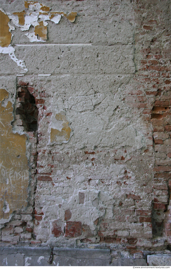 Walls Plaster Damaged