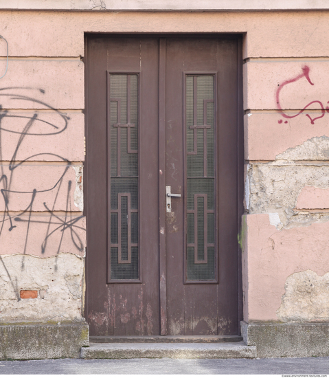 Double Wooden Doors