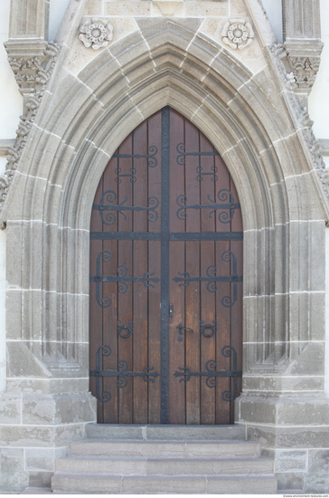 Ornate Wooden Doors