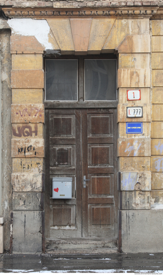 Double Wooden Doors