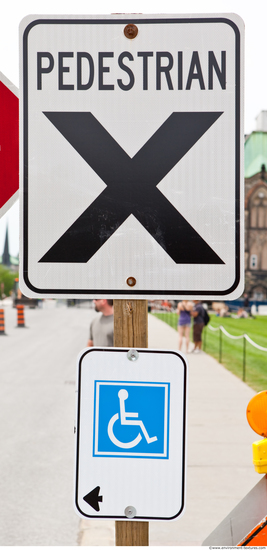 Pedestrians Traffic Signs