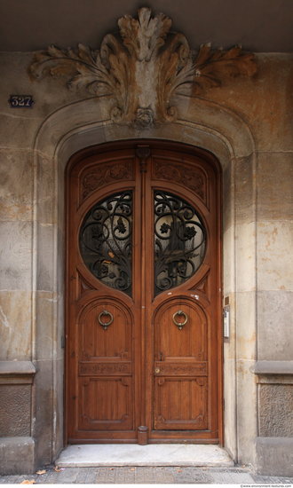 Ornate Wooden Doors