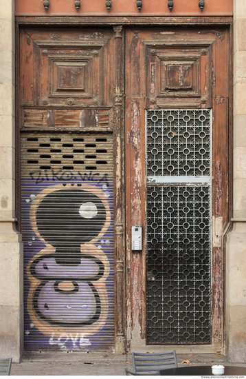 Ornate Wooden Doors