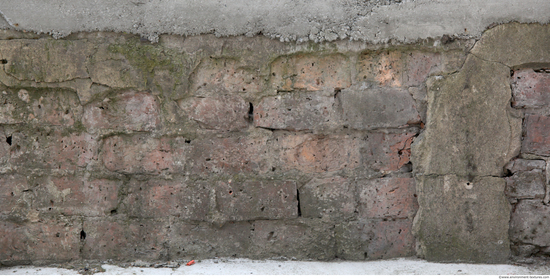 Wall Bricks Plastered