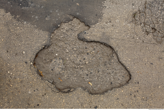 Damaged Asphalt