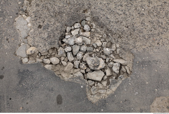 Damaged Asphalt