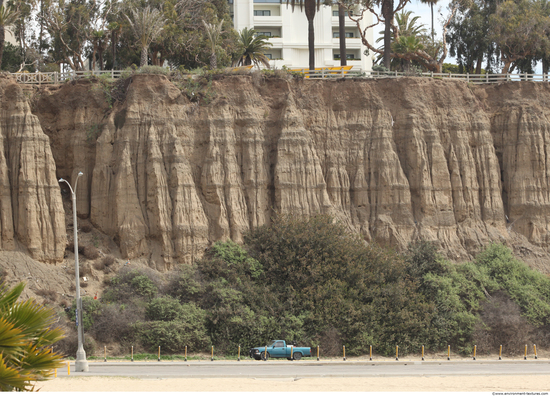 Cliffs Overgrown Rock