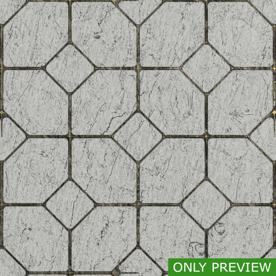 PBR substance material of marble floor created in substance designer for graphic designers and game developers