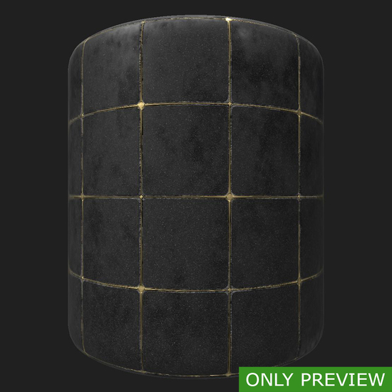 PBR substance material of tiles floor created in substance designer for graphic designers and game developers