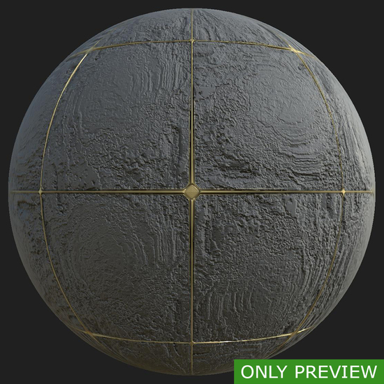 PBR substance material of floor damaged created in substance designer for graphic designers and game developers