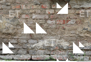 Wall Bricks Plastered