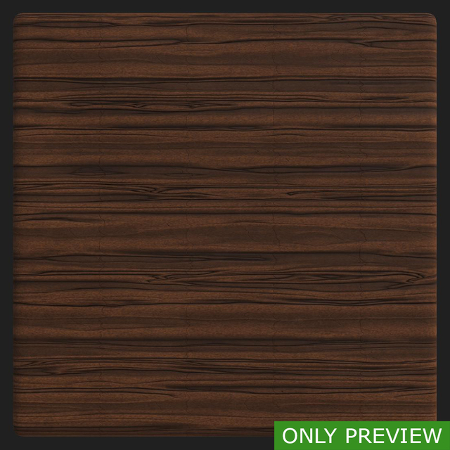 PBR substance material of fine wood created in substance designer for graphic designers and game developers