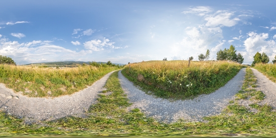 Panorama HDR ° background nature