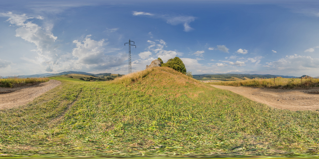 Panorama HDR background nature