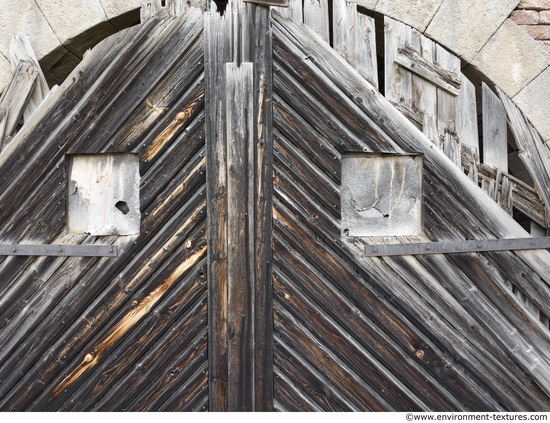 Double Wooden Doors