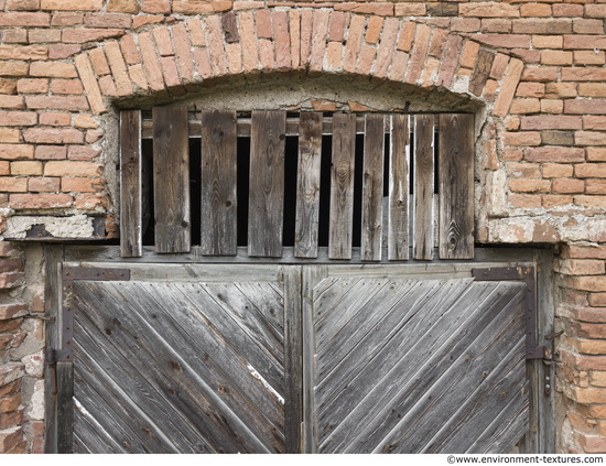 Double Wooden Doors