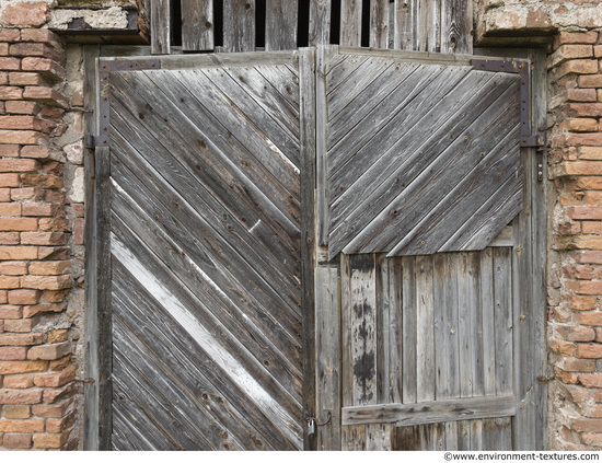 Double Wooden Doors