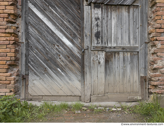 Double Wooden Doors