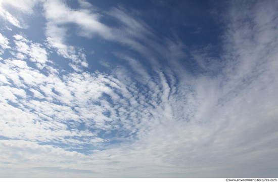 Blue Clouded Skies